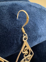 925 MC Silver Dangle Earrings