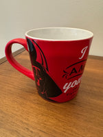 Star Wars I Am Your Father Darth Vader Coffee Mug Rare