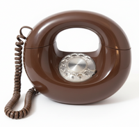 Vintage Western Electric Sculptura Donut-Purse Telephone