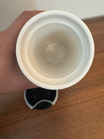 Starbucks Porcelain Tumbler Pixel Design 12oz with Lid Rare