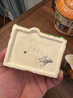 Vintage Beswick English Pottery Ware Country Cottage Teapot and Creamer Set