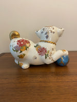 Vintage Franklin Mint Imperial Puppy of Sumatra 1987 Hand Painted Porcelain Figurine