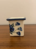 Vintage Handmade Polish Pottery Jankowski Unikat Boleslawiec Tiny Planter