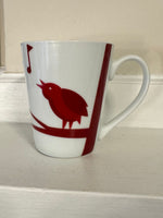 Starbucks Porcelain Coffee Mug Singing Bird