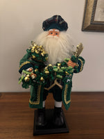Santa Irish -St Patrick Holiday Decor Lucky