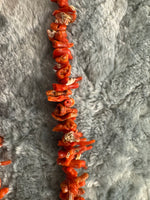 Vintage Mediterranean Red Coral Necklace