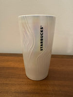 Starbucks Porcelain Mother Pearl Opalescent Luster Tumbler 2024 12oz
