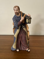 St. Joseph Porcelain Figure Vintage Kirkland Nativity Replacement Piece
