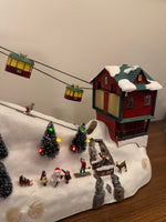 Mr. Christmas Wonderland Cable Cars Animated Xmas Decoration
