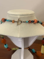 Handmade Multi Gemstone Beaded Necklace