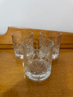 Dewar's Glass Glasses Set of 3