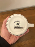 Molly Hatch Ceramic Handpainted Coffee Tea Mug