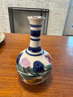 Olive Branch Mediterranean Pattern Small Platter-Cups-Bottle Handmade Pottery Set