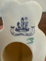 Belleek Co Fermanagh Ireland Porcelain Siamese Cat Figurine