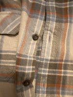 Patagonia Flannel Shirt Men’s Size Tan Plaid Cotton