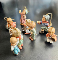 Vintage Goebel Porcelain Small Ornament Set of 9