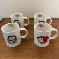 Betty Boop Porcelain Mug Set 4
