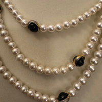 Long Strand Necklace Fashion Jewelry Faux Pearls