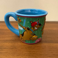 Hanna Barbera Scooby Doo Scoobert Football 3-D Relief Mug