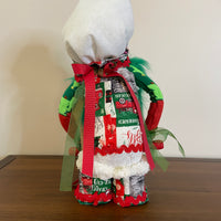 Handmade Nordic Scandinavian Gnomes Christmas-Holiday Decoration Set of 3