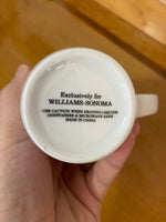William Sonoma Queen Bee Porcelain Mug

