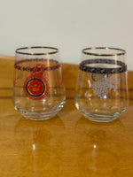 Game of Thrones House Targaryen 14.4oz Whiskey Glass Glasses Set Of 2
