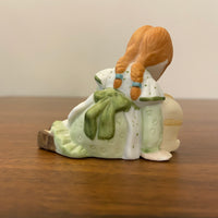 Vintage Holly Hobbie Small Porcelain Figurine