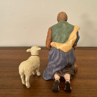 Shepherd and Sheep Nativity Kirkland Figurine Replacement Piece