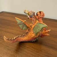 Franklin Mint Mood Dragons Cocky Figurine
