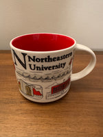 Starbucks Northeastern University Porcelain Coffee Mug 14 oz Been There Series
