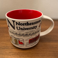 Starbucks Northeastern University Porcelain Coffee Mug 14 oz Been There Series