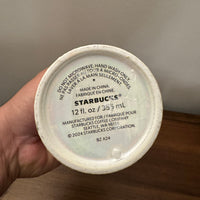 Starbucks Porcelain Mother Pearl Opalescent Luster Tumbler 2024 12oz