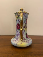 Vintage Hand-painted Porcelain Chocolate Coffee Pot Set
