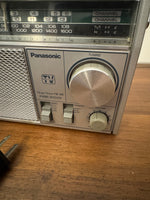 Vintage Panasonic Radio FM/AM-TV Sound Portable Transistor Radio
