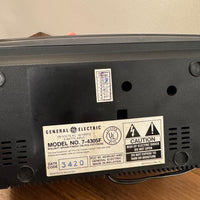 Vintage General Electric Flip Clock Radio Alarm