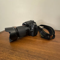 Nikon D80 Digital Camera with 2 Lenses and Carry Case Charger and Battery, Cable, Adopter