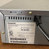 Panasonic Vhs-dvd Player PV-D4735S Read-Description