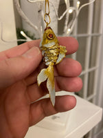 Enamel Cloisonne Style Koi Fish Pendant-Ornament
