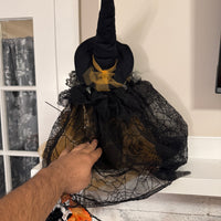 Halloween Primitive Style Folk Art Witch Doll
