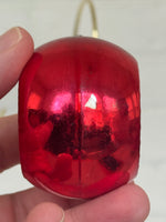 Vintage Premier Double Indent Blown Glass Christmas Ornament
