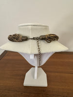 Gold-tone Multi Strands Beaded Necklace
