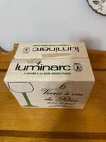 Luminarc French Vin du Rhin Tall Stem-glasses 5.25 oz by JG Durand Set of 6
