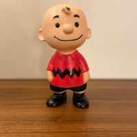 Charlie Brown Soft Vinyl Doll Vintage 1950s United Feature Syndicate Rare