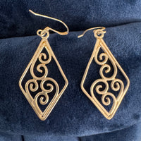 925 MC Silver Dangle Earrings