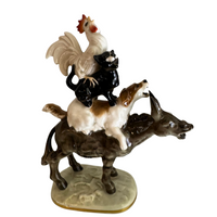 Vintage Hutschenreuther "The Musicians of Bremen Porcelain"
