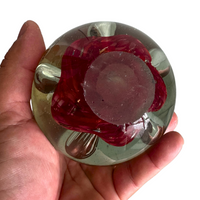 Vintage Hand-Blown Murano Glass Paperweight