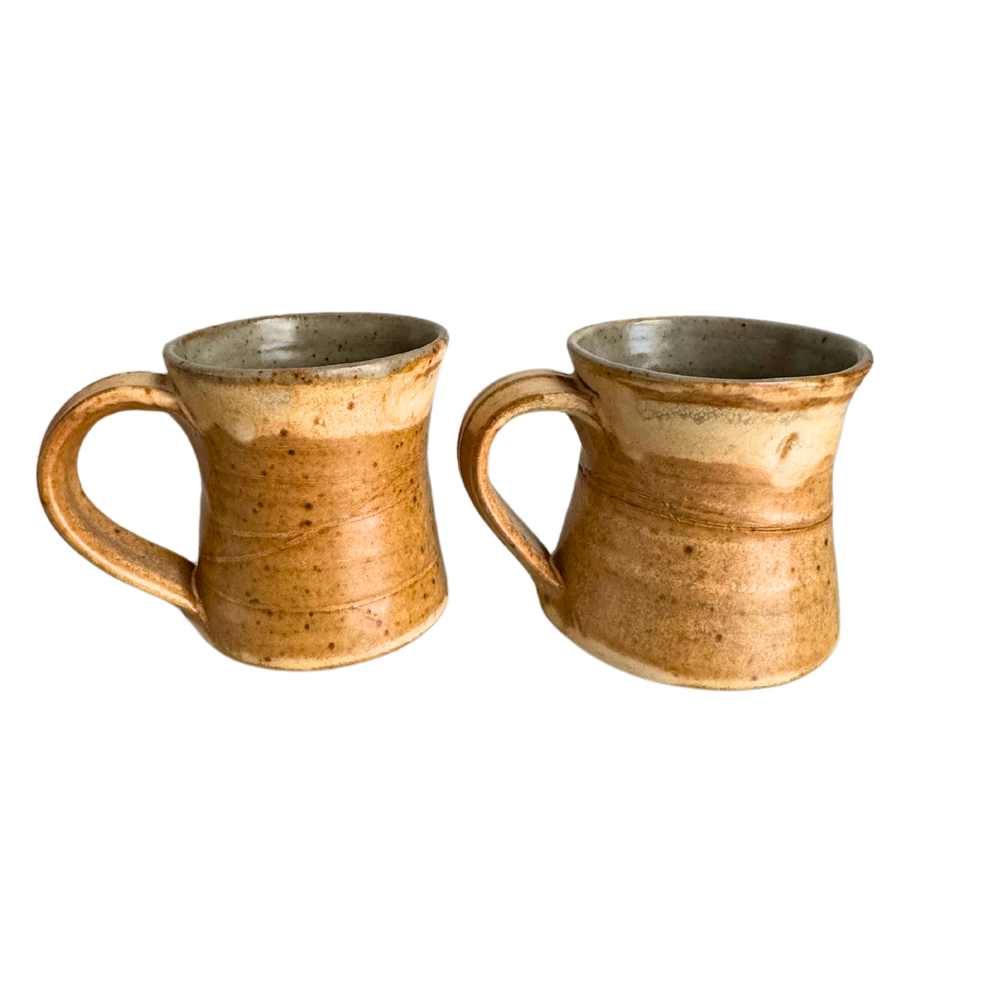 Handmade Stoneware Mugs Coffee-Tea Cups