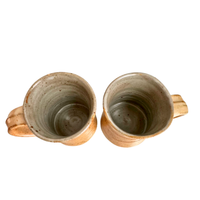 Handmade Stoneware Mugs Coffee-Tea Cups