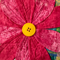 Quilt Handmade Square Cushion Throw-Pillow Cover Set 2 PCS
