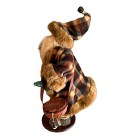 Santa Claus Fishman Plaid Coat
